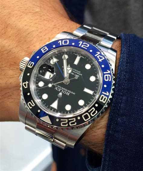 rolex gmt master 2 batman price